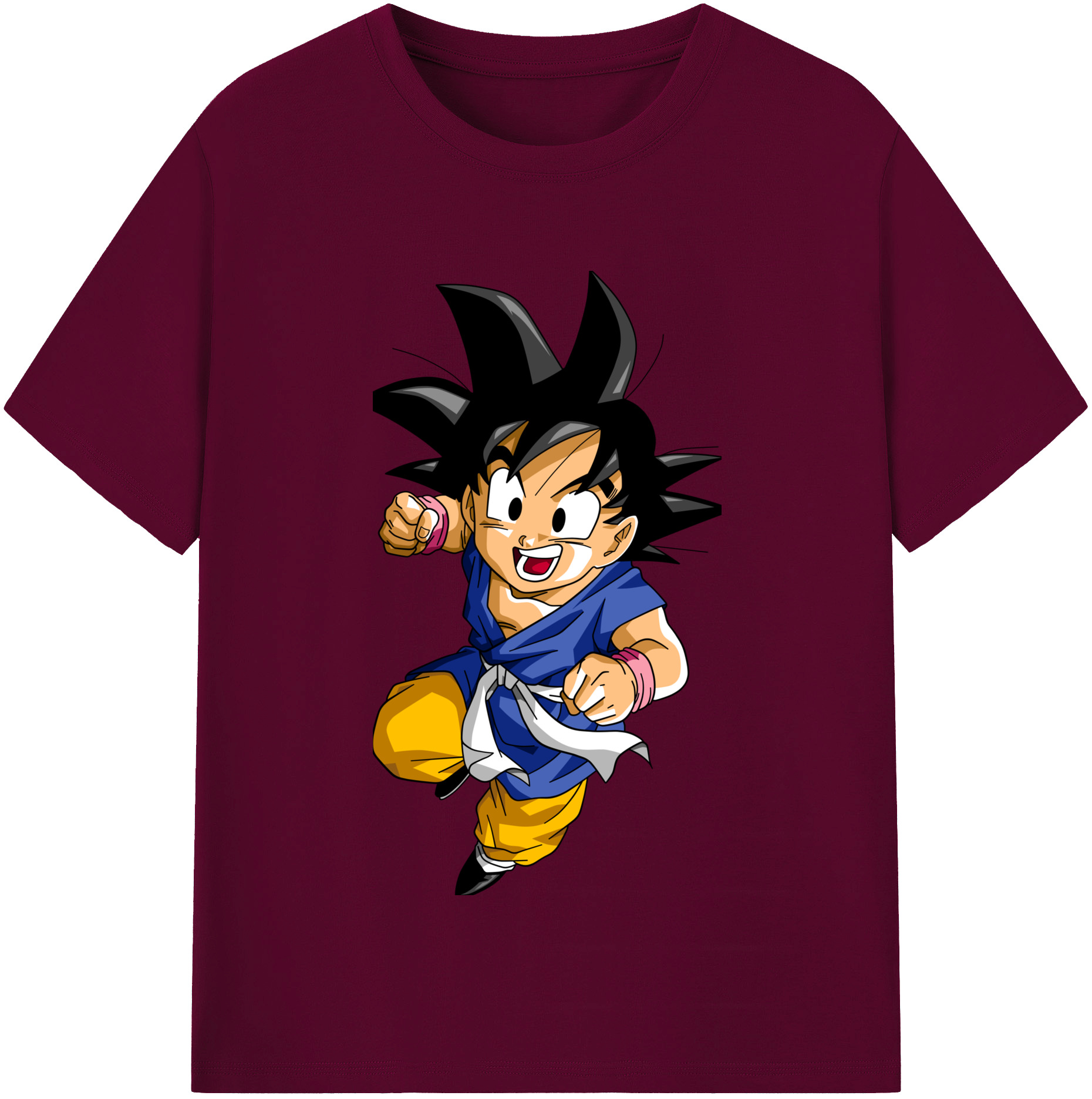 （画像用） ドラゴンボール 孫悟天 そん ごてん DRAGON BALL Son Goten レディースカジュアルプリントTシャツ（綿100％）